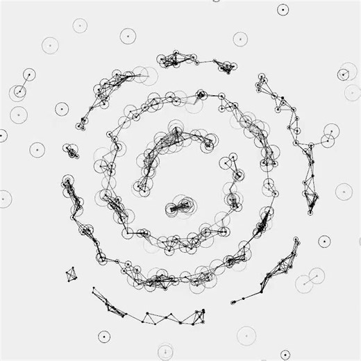 Uzumaki. #openframeworks #programming #creativecoding