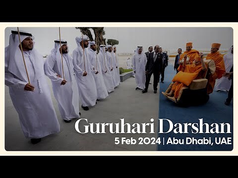 Guruhari Darshan, 5 Feb 2024, Abu Dhabi, UAE