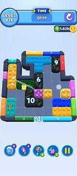 Color Block Jam Level 826 Walkthrough Solution