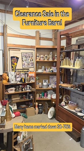 18 reactions · 6 comments | Clearance Sale in the Furniture Barn! Christmas items are marked down 75% OFF! Many Home Goods, Vintage and Furniture items are marked down 20-50% OFF! #shoplocal #secondhand #thrifting #pittsburgh #Vintage | Consignment Cottage | Facebook