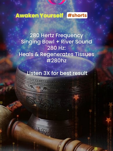 280 Hertz Frequency: Healing with Singing Bowl Therapy