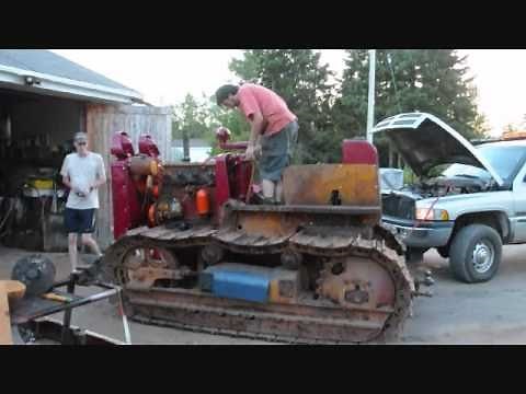 1941 International Td14 Dozer First Start