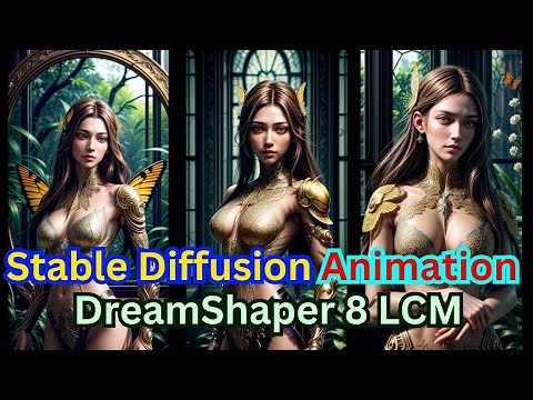 Stable Diffusion Animation With DreamShaper 8 LCM Model (Tutorial Guide)