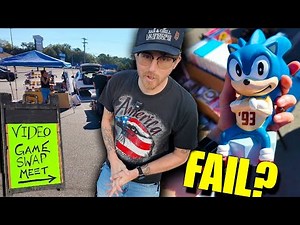 I Hosted a RETRO Gaming SWAP MEET!
