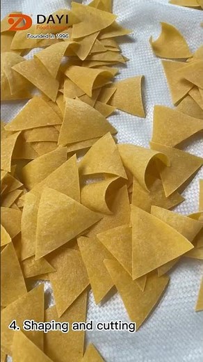 Traditional-Process Doritos Tortilla Chips Making Machine