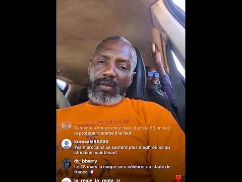 Alpha 5.20 is speaking to Moroccans live from Dakar: We're not going to give you back the Cup!