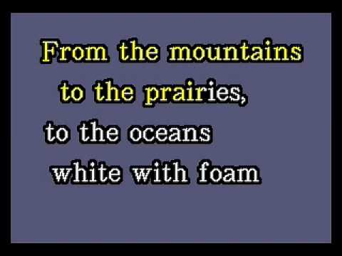 God Bless America (Video Karaoke Version)