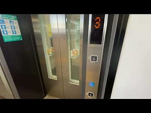 北陸新幹線上越妙高駅のエレベーター