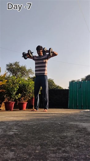 Day -7 of 180 | Legs on Fire, Shoulders of Steel 🔥 #challenge