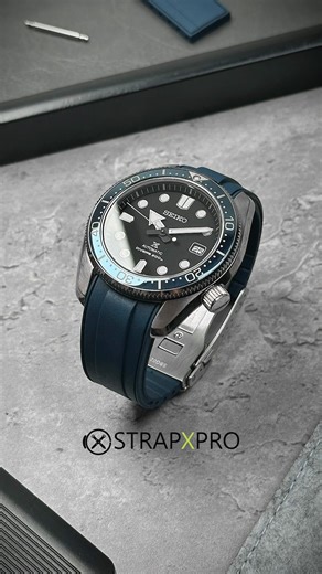 StrapXPro Premium Rubber Strap for Seiko MM200 #seikoautomatic (Credit: Michael Tang)