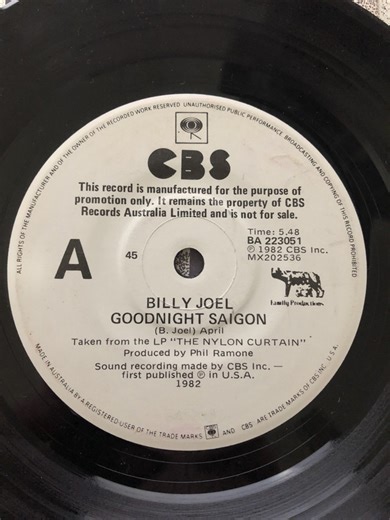 Billy Joel - Goodnight Saigon