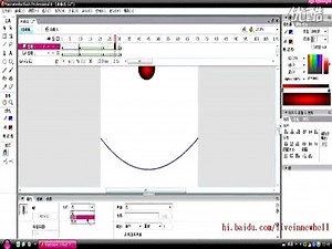 Flash作业 《弹跳的小球 和 简单的进度条》视频