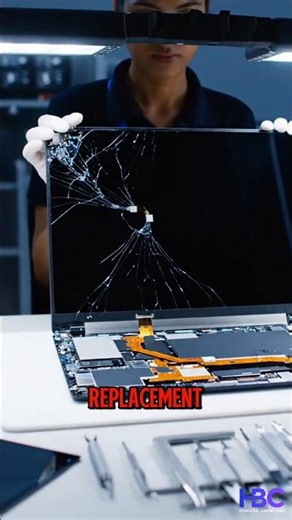 Laptop screen cracked? HB Computers replaces it fast — same day service in Huntington Beach.