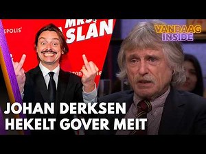 Johan Derksen hekelt Gover Meit: 'Dorpsidioot!' | VANDAAG INSIDE
