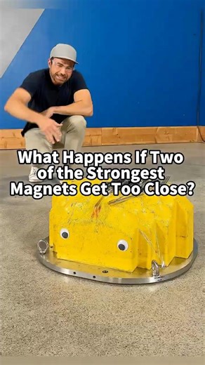 Neodymium Magnets Collide Head-On? The Shocking Result You Won’t Expect 🧲#NeodymiumMagnets