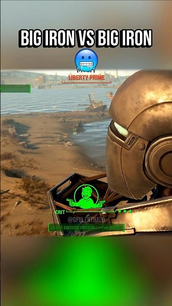 Fallout 4 Defeating Liberty Prime💀