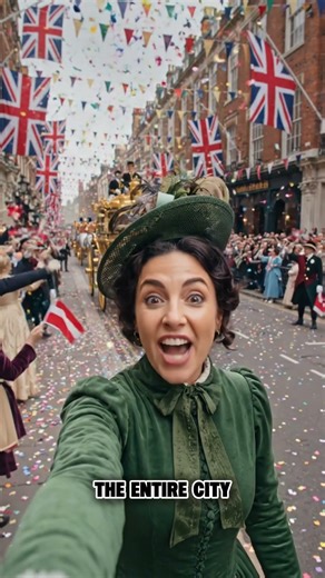 POV: Sophia witnesses Queen Victoria's Coronation 1838 🏰 #Shorts