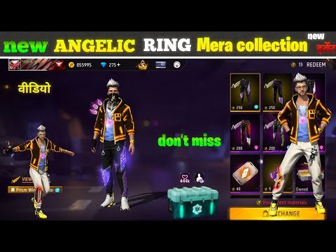 NEW ANGELIC RING 😱 | Mera Full Collection 🔥 | Free Fire New Event | Don’t Miss!