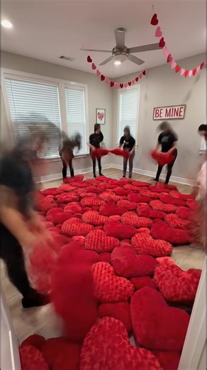 Valentine's Day Epoxy Floor Design