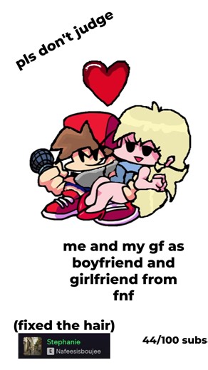 😖 pls don't judge me i am new to drawing 😖#drawing #fun #art #trending #gfriend #fnf (fixed hair)