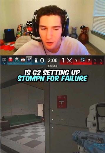 G2 is holding back Stompn #ricci #r6 #r6siege #rainbowsixsiege #fyp | stompn clips