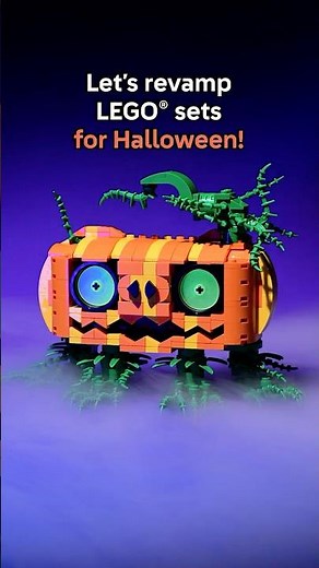 Halloween… but make it LEGO® bricks 🎃