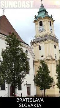 70 Seconds in Bratislava: Old Town Streets to Castle Views (4K) #Shorts