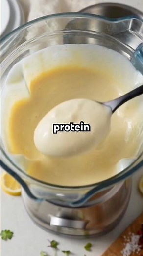 Healthy High-Protein Mayo Recipe | Low-Calorie Homemade Mayonnaise