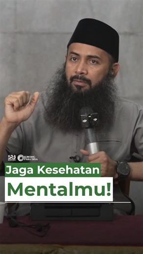 Syafiq Riza Basalamah on Instagram‎: ""Jaga Kesehatan Mentalmu! Di zaman yang serba cepat ini, banyak hati menjadi rapuh dan pikiran mudah goyah. Tidak sedikit manusia yang terjebak dalam kecemasan, kesedihan, dan tekanan mental karena jauh dari mengingat Allah. Padahal, dzikir adalah penenang yang paling mudah untuk dilakukan bahkan tak membutuhkan biaya sedikitpun. Allah Subhanahu wa Ta’ala berfirman, الَّذِينَ آمَنُوا وَتَطْمَئِنُّ قُلُوبُهُمْ بِذِكْرِ اللَّهِ أَلا بِذِكْرِ اللَّهِ تَطْمَئِنّ