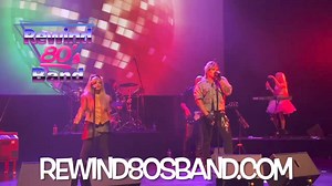 REWIND 80’s BAND - All the greatest 80’s hits! Tracks by Tears For Fears, Madonna, Cyndi Lauper, INXS, Guns N’ Roses, Van Halen, Queen, Depeche Mode, Kim Wilde and more. | Rewind 80s Tribute Band