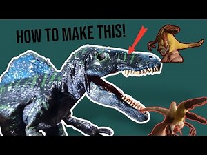 Making a SPINORAPTOR Puppet! Latex Stop-Motion Dinosaur Puppet Tutorial