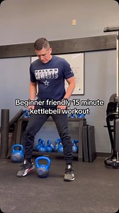 6.9K views · 613 reactions |  Beginner-Friendly 15-Minute Kettlebell...