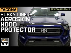2024-2026 Tacoma Husky Liners Aeroskin Hood Protector Review & Install