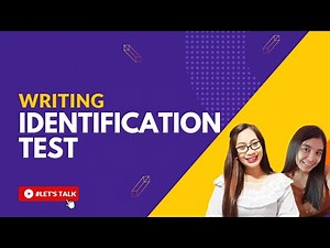 Identification Test in Teaching and Assessment of Grammar