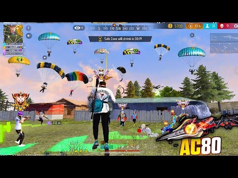 AC80+M590 95% Headshot Rate 😱| Solo Vs Squad Full Gameplay | Intel i5 Free Fire