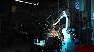Welding Robots Represent Movement Automotive Parts Stock Footage Video (100% Royalty-free) 1101979109 | Shutterstock