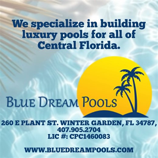 🌴 Dreaming of a backyard upgrade in 2026? 🌴 Now is the perfect time to start planning your custom pool. ✔️ Lock in your design ✔️ Choose your finishes ✔️ Get ahead of permit timelines At Blue Dream Pools, we make the process simple, transparent, and exciting—from first sketch to final swim. #wintergardenflorida #dreambackyard #luxuryhomes #luxurypools #modernpool #backyardgoals #swimmingpooldesign #poolbuilderslife | Blue Dream Pools