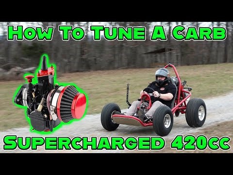 How To Tune A Mini Bike / Go Kart Carburetor ~ Part 1
