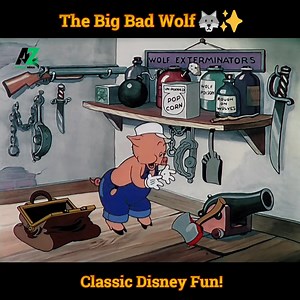 The Big Bad Wolf 🐺✨ Disney’s Classic Tale of Fun and Mischief! Timeless Family Entertainme | SR Media
