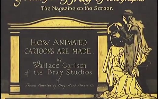 【中文字幕】【1919年短片】传统动画是如何制作的 How Animated Cartoons Are Made (1919)