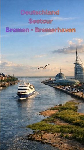 2 Tage Seetour Bremen Bremerhaven: Zwischen Hafen, Meer & norddeutscher Freiheit! ⚓💙 #Bremerhaven