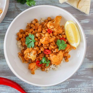 Chickpea Cauliflower Curry Recipe