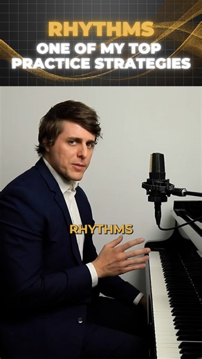 Josh Wright on Instagram: "🎶 RHYTHMS! One of my TOP Practice Strategies - 2,3,4,5,7,9 Rhythms and MORE 👉 Ever feel like you’re practicing a lot but not seeing the results you want at the piano in regard to speed, clarity, and precision? This video breaks down one of my top piano practice strategies that can completely change the way you learn music: rhythm practice. I’ll show you how using 2, 3, 4, 5, 7, and 9 rhythms can instantly improve control at the piano. 🎵 This piano lesson is designed