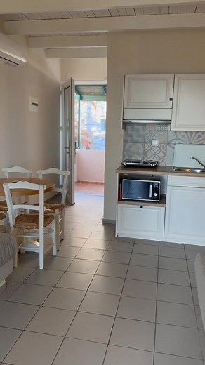 This cozy Premium one-bedroom apartment is the perfect place to unwind and enjoy peaceful living in a friendly community. Enjoy the relaxed atmosphere and easy lifestyle Marni Village is known for — ideal for families or couples! #marnivillage #koutouloufari #hersonissos #crete #greece | Marni Village