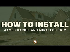 How to Install James Hardie and MiraTECH Trim | Allied Siding and Roofing