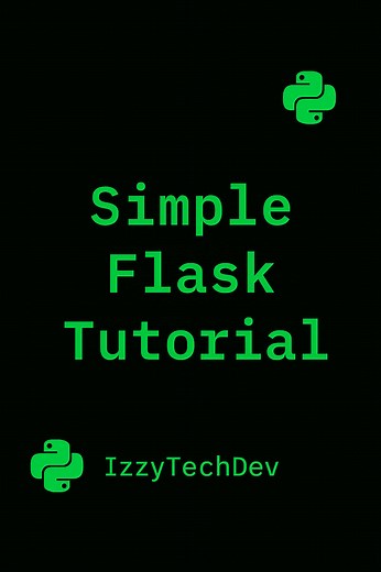 Want to build web apps with Python? Here’s how to set up a basic Flask project with just one HTML page. Follow and stay tuned for the next additions to this simple Flask application. #python #beginnercoder #pythontutorial #flask #webdevelopment #learnpythonprogramming
