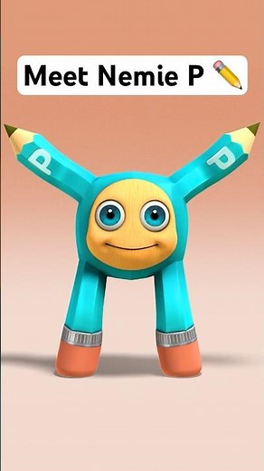 Meet Nemie P #shorts #badanamukids #nemies #abc #phonics_song