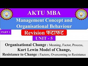 13| management concepts and organisational behaviour | aktu mba notes, aktu mba classes | dwivedi