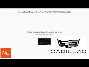How To Use Remote Start On 2017–2021 Cadillac XT5 Key Fob – Quick Guide