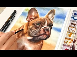 Painting a Dog in Watercolor